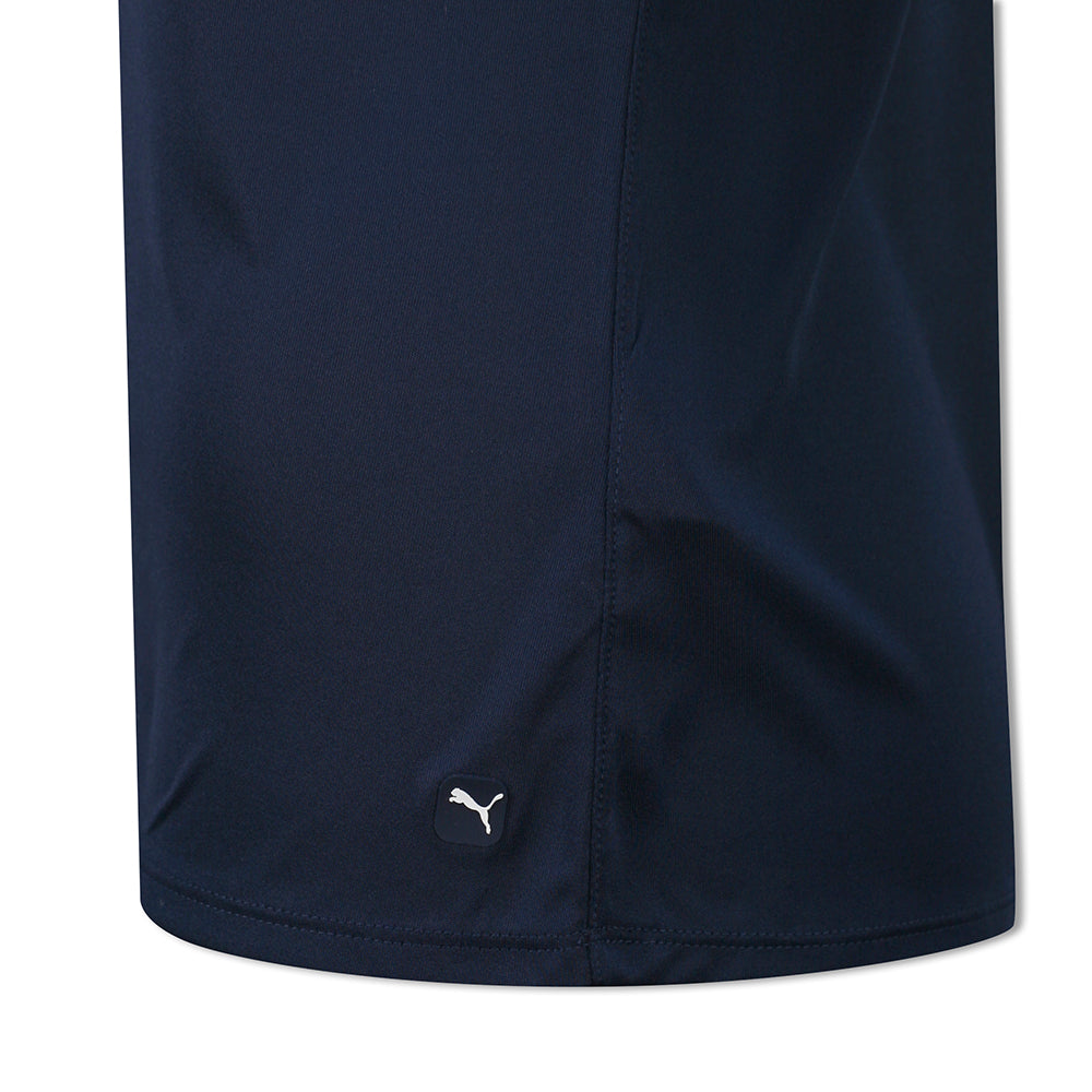 Puma Ladies Short Sleeve Polo with DryCell in Peacoat Navy