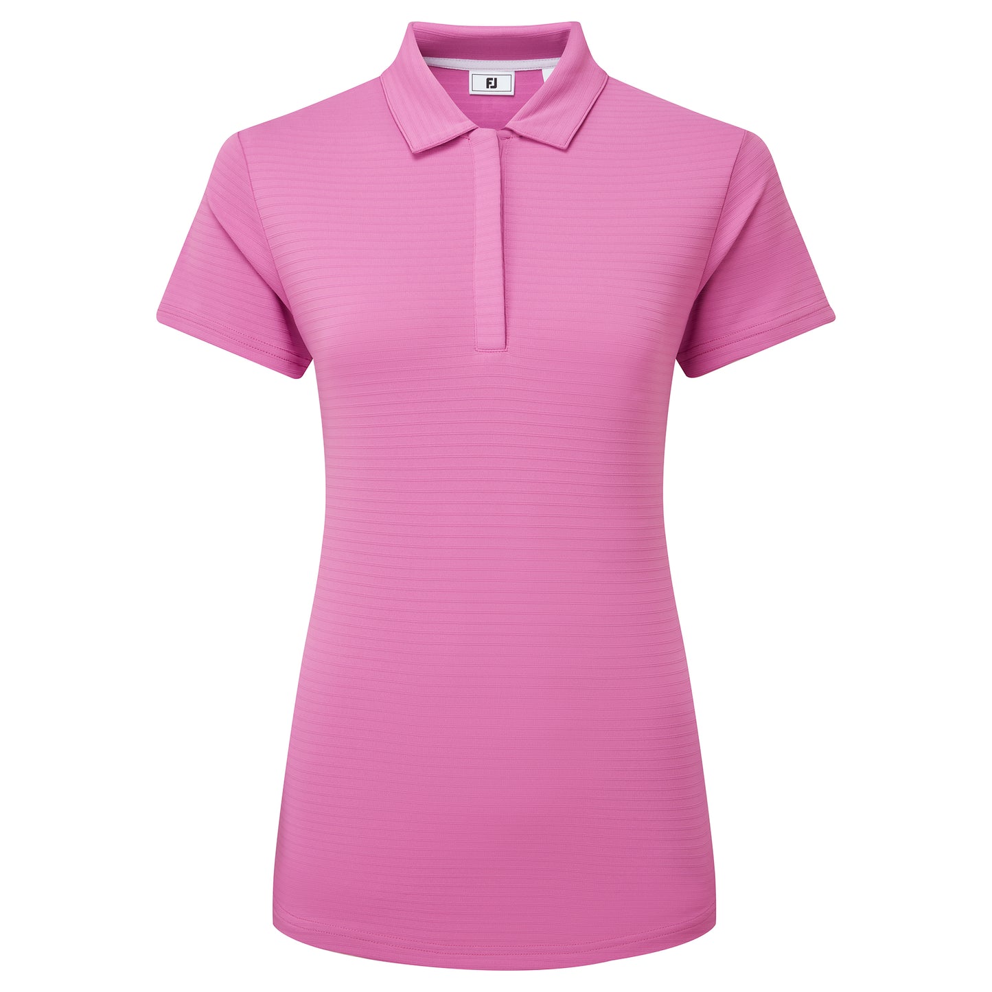 FootJoy Ladies Jacquard Stripe Short Sleeve Polo