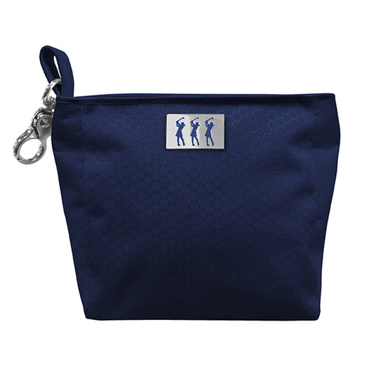 Surprizeshop Honeycomb Mini Handbag With Bag Clip in Blue