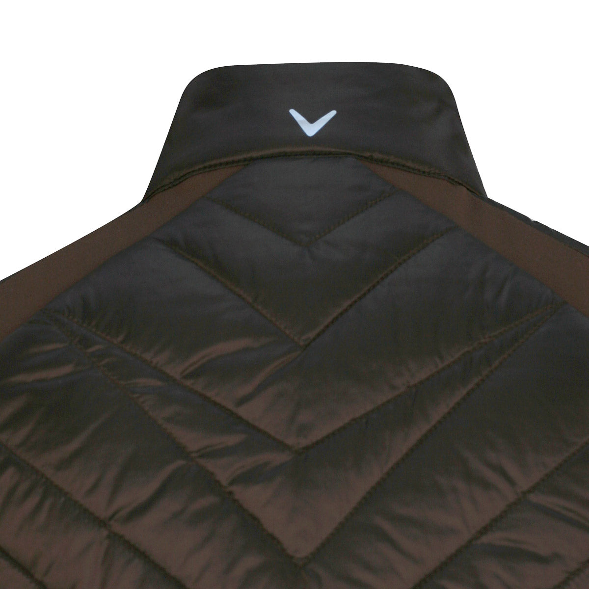 Callaway Ladies Primaloft Lightweight Quilted Gilet in Chicory Coffee