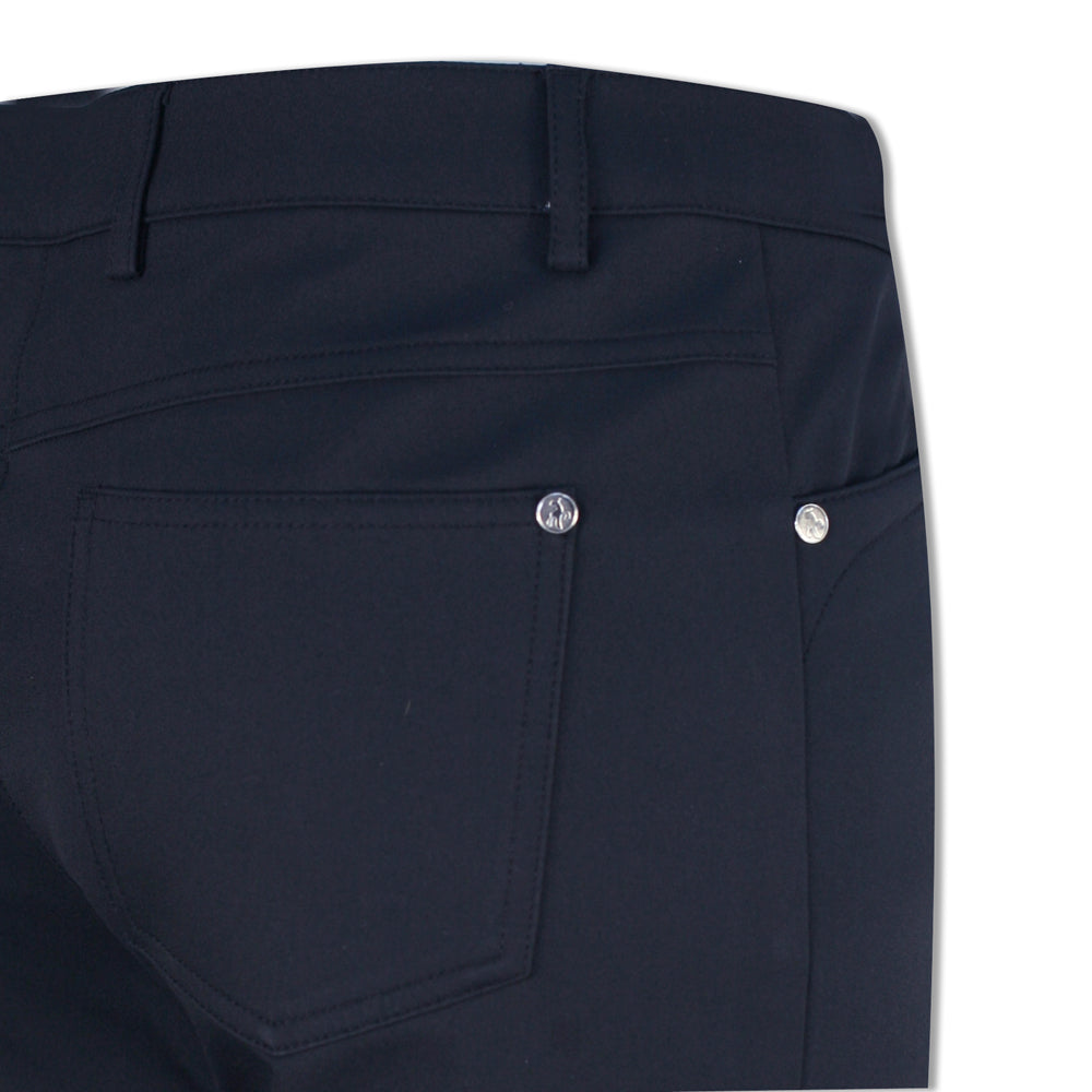 Green Lamb Slim-Fit Thermo Windbarrier Trousers in Navy