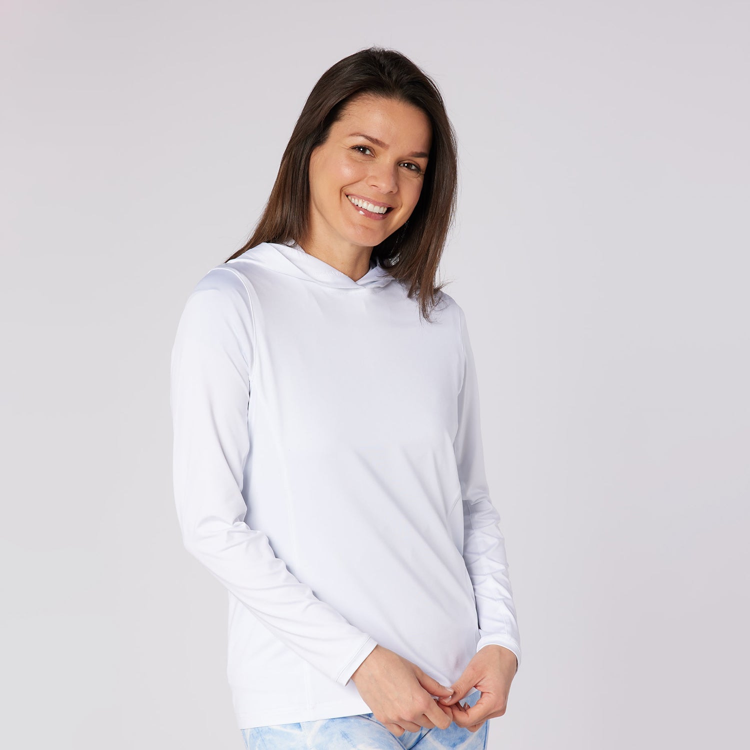 Swing Out Sister Ladies On-Trend Lightweight Hoodie For Course To Clubhouse Style