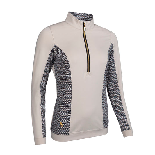 Glenmuir Ladies Lightweight Mid-Layer - Elegant Stretch Comfort for Everyday Wear