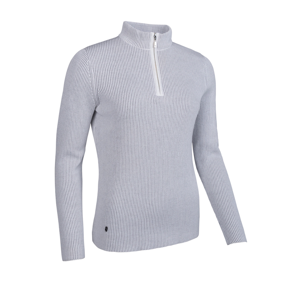 Glenmuir Ladies Two-Tone Ribbed Sweater - Perfect for Year-Round Layering