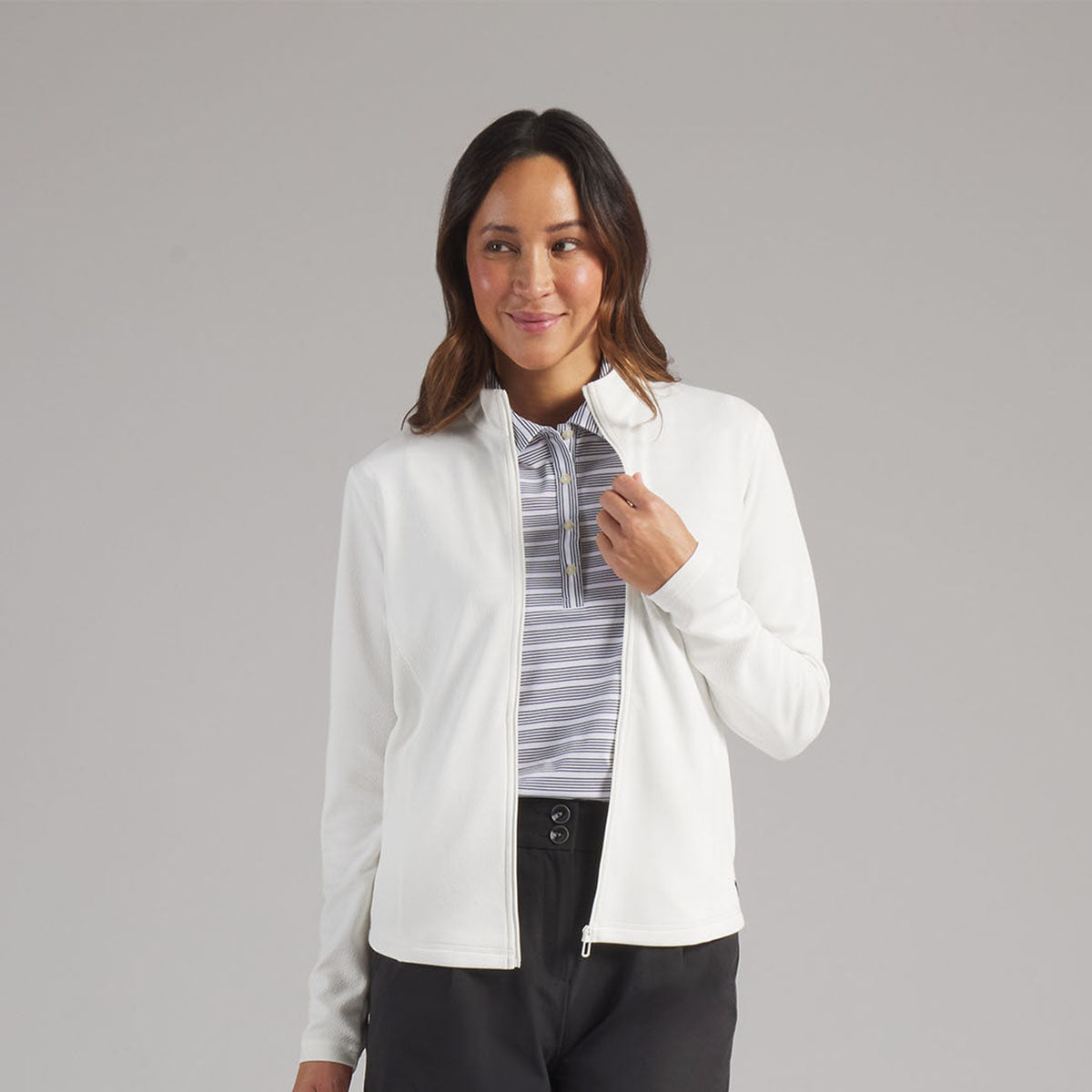 Puma Golf Ladies Full-Zip Jacket A Great Layer with Full Stretch for Maximum Comfort 