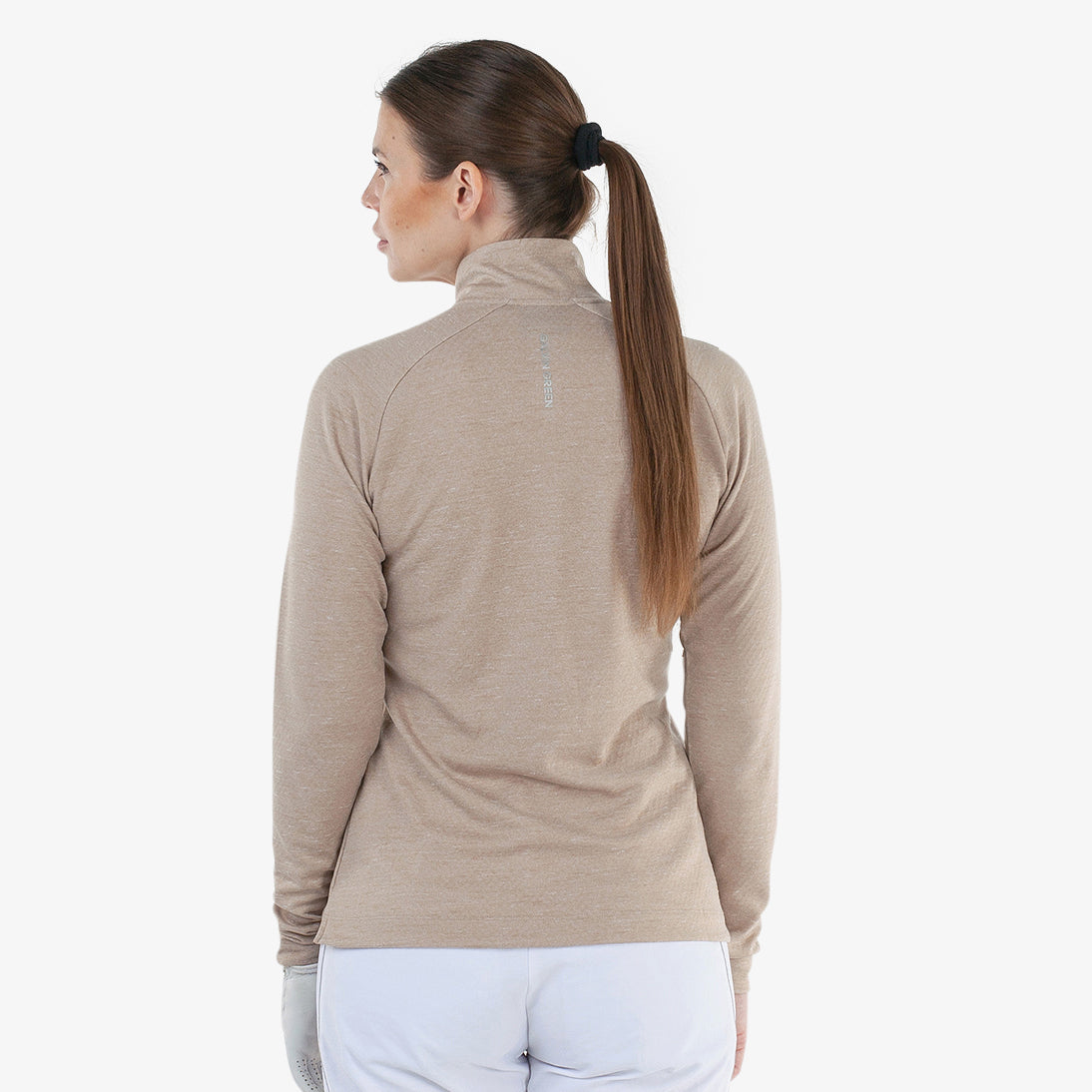 Galvin Green Ladies Zip-Neck Golf Top with INSULA Thermal Technology