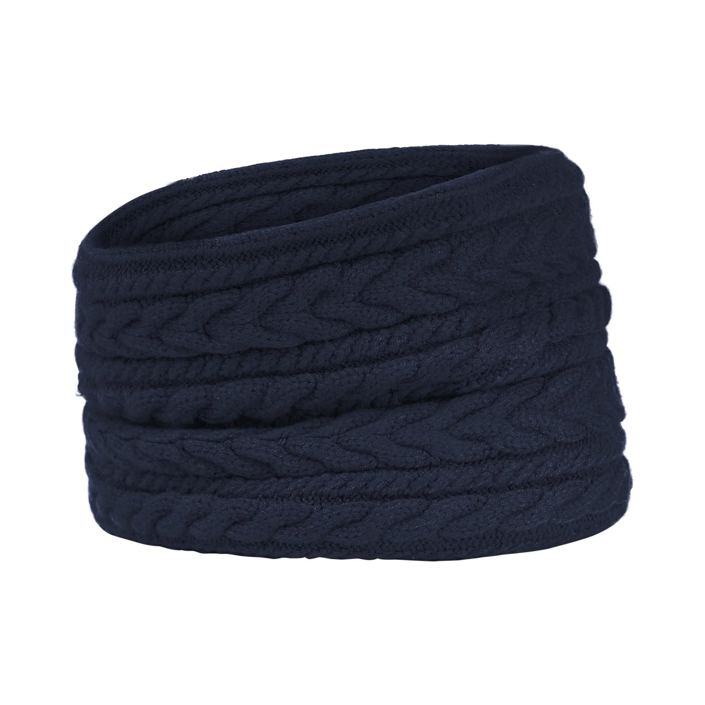 Surprizeshop Ladies Navy Fleece Lined Waterproof Snood