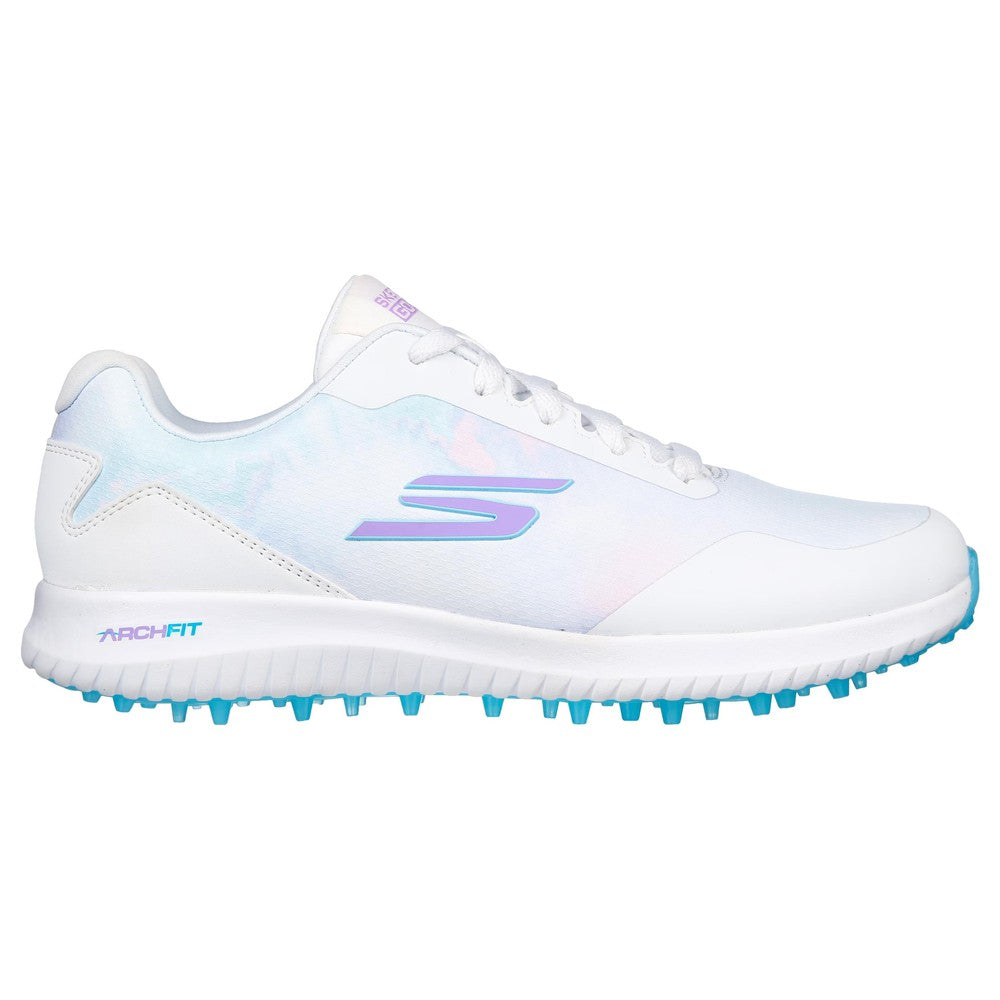 Skechers Ladies GO GOLF Max 2 Splash Waterproof Shoe in White