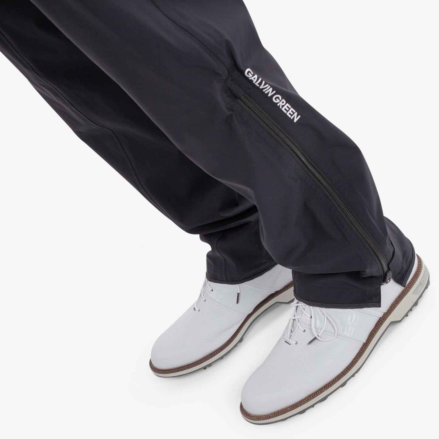 Galvin Green Mens Black PERTEX® Waterproof Over Trousers