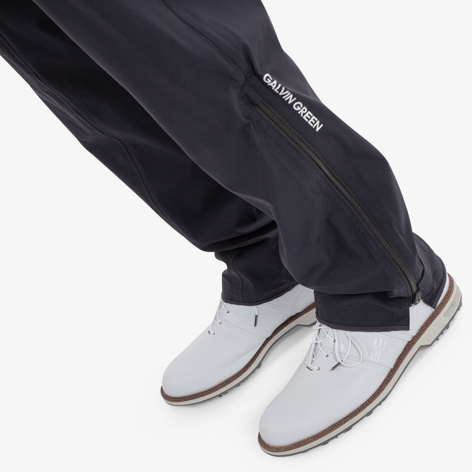 Galvin Green Mens Black PERTEX® Waterproof Over Trousers