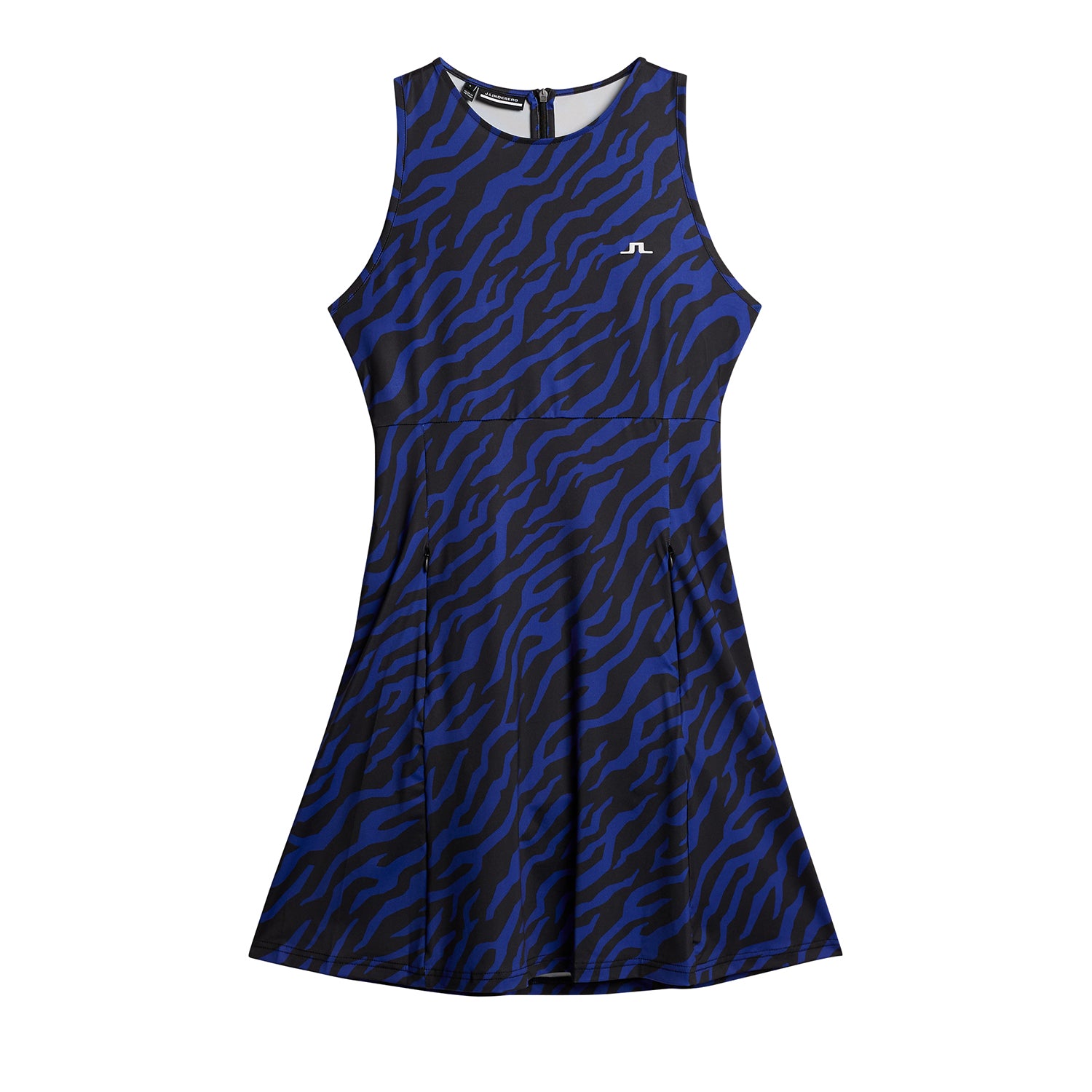 J.Lindeberg Ladies Tiger Print Sleeveless Golf Dress 