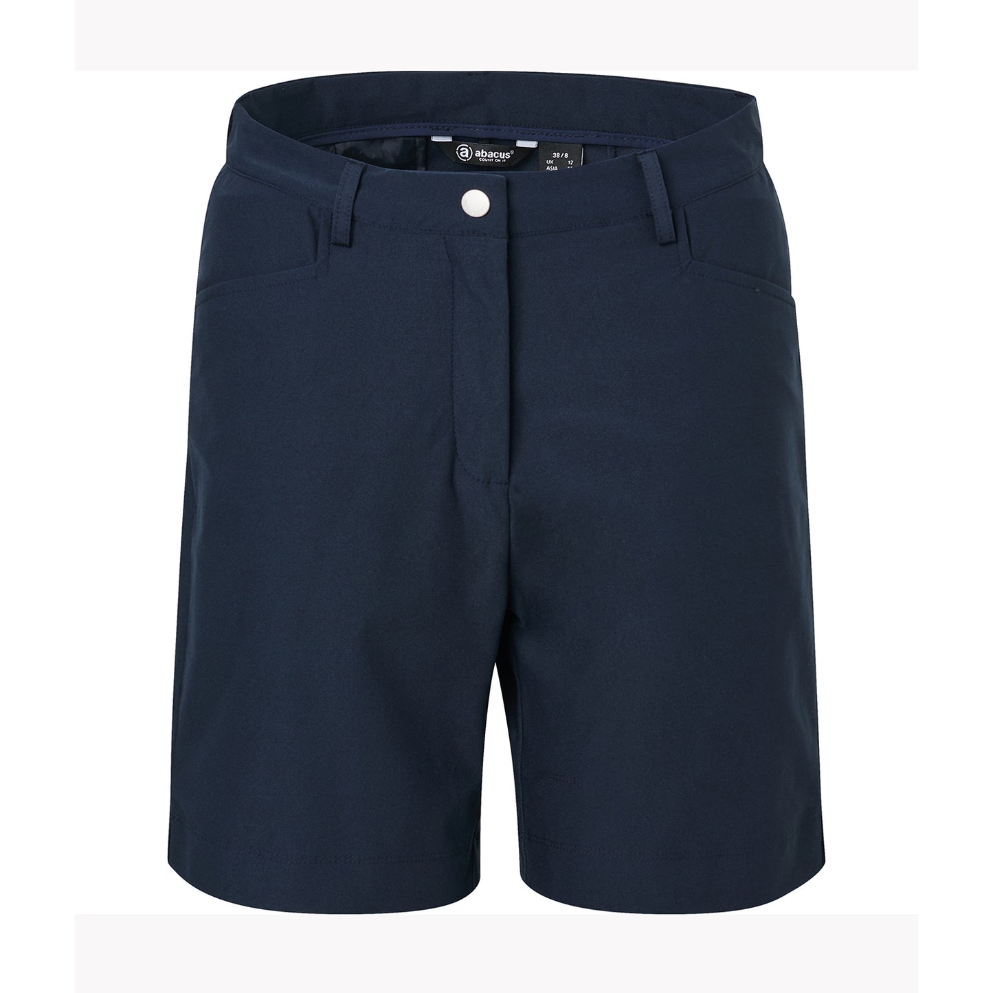 Abacus Ladies Golf Shorts in Navy – Breathable Moisture-Wicking Stretch Fit