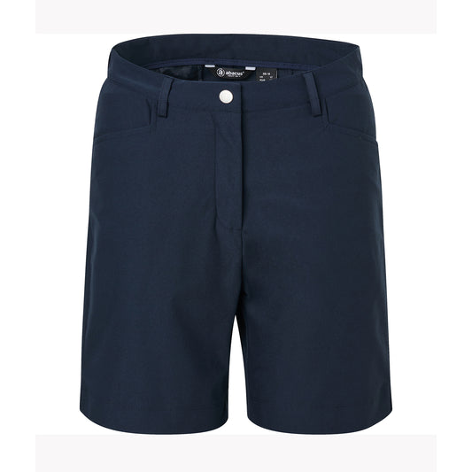 Abacus Ladies Golf Shorts in Navy – Breathable Moisture-Wicking Stretch Fit