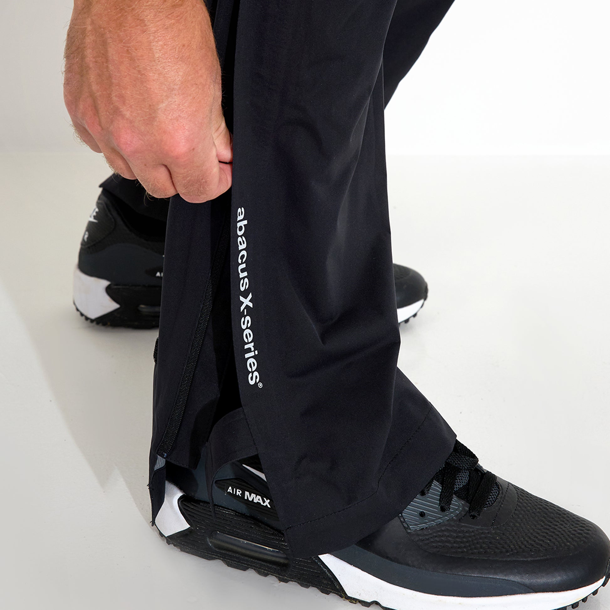 Abacus Mens Pitch 37.5 Technology Waterproof Over Trousers in Black