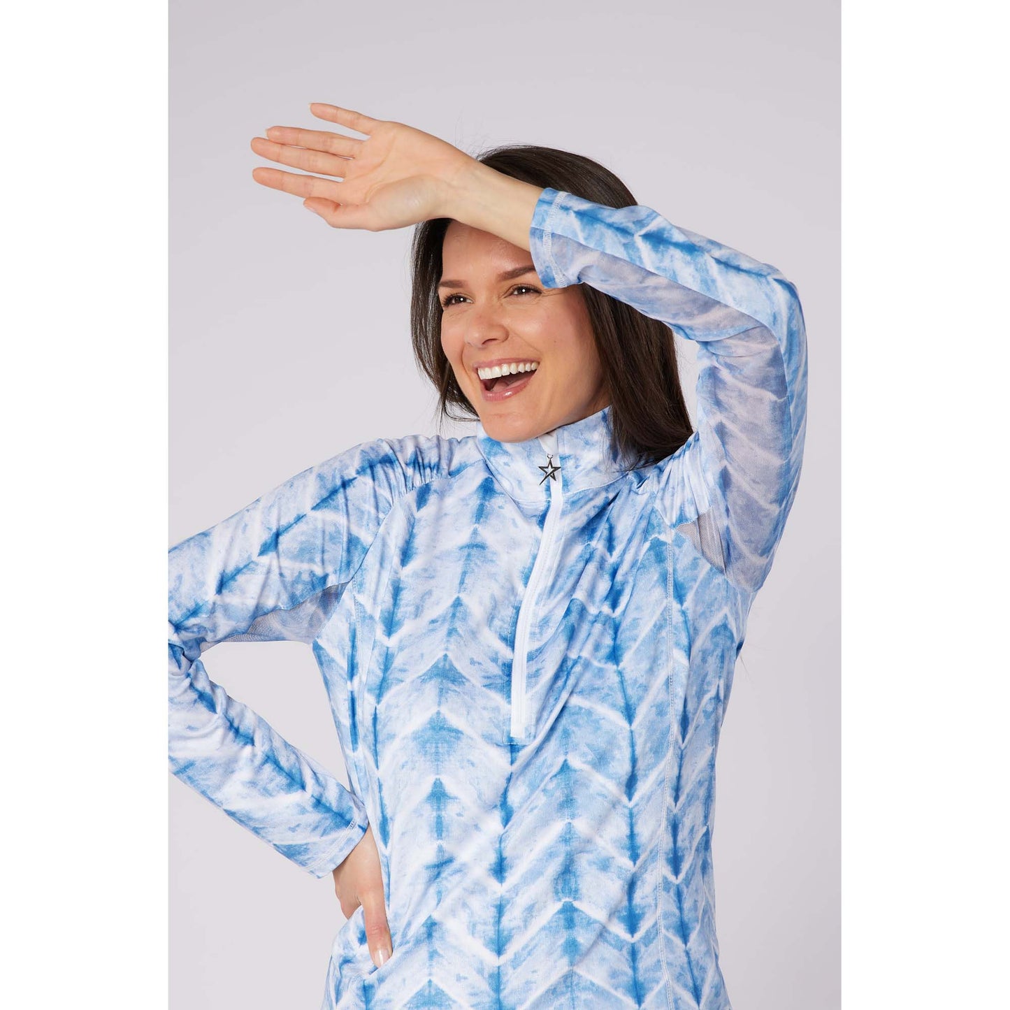 Swing Out Sister Ladies Standout Lightweight Top - Perfect for Golf & Activewear