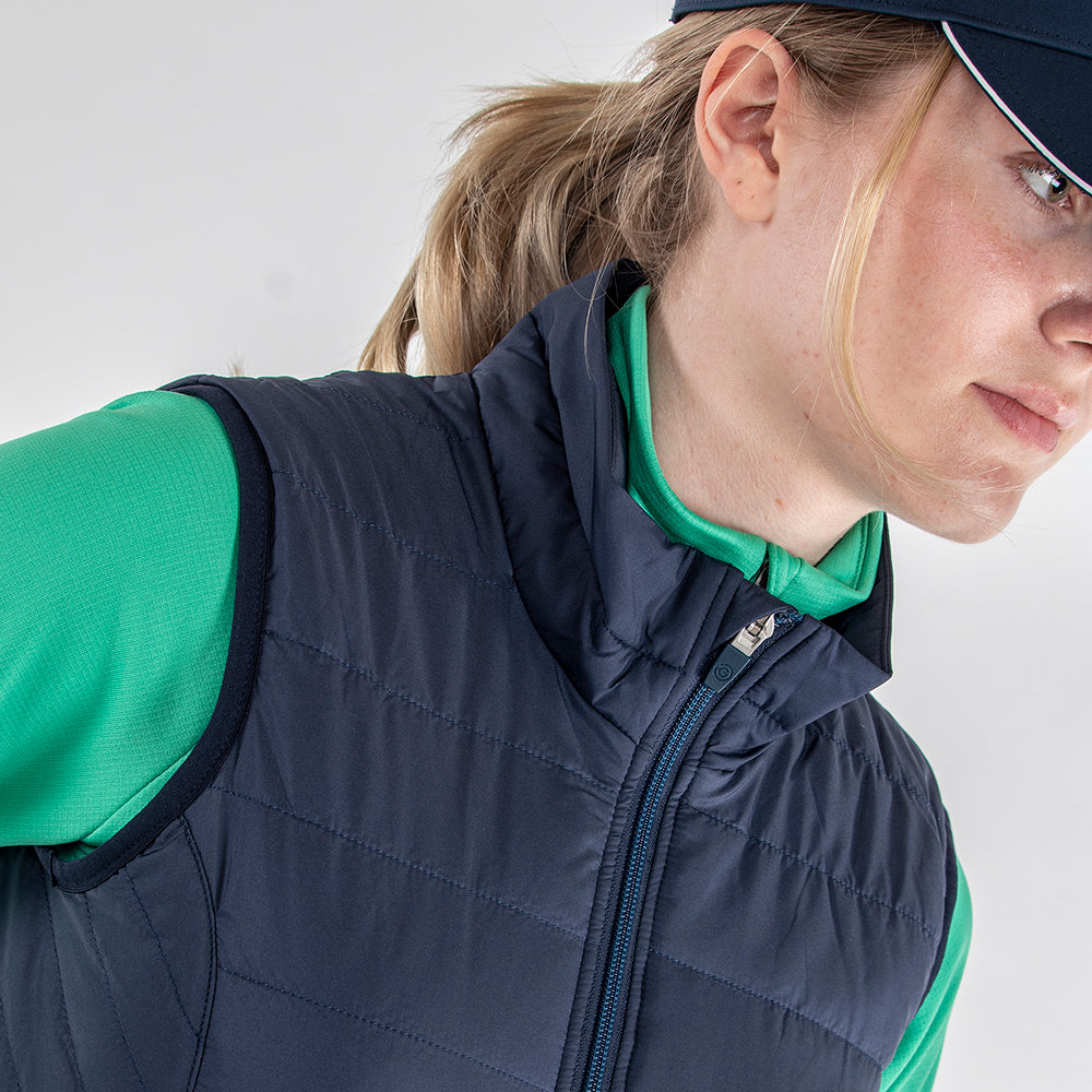 Galvin Green Ladies Lene Lightly Quilted Gilet in Navy
