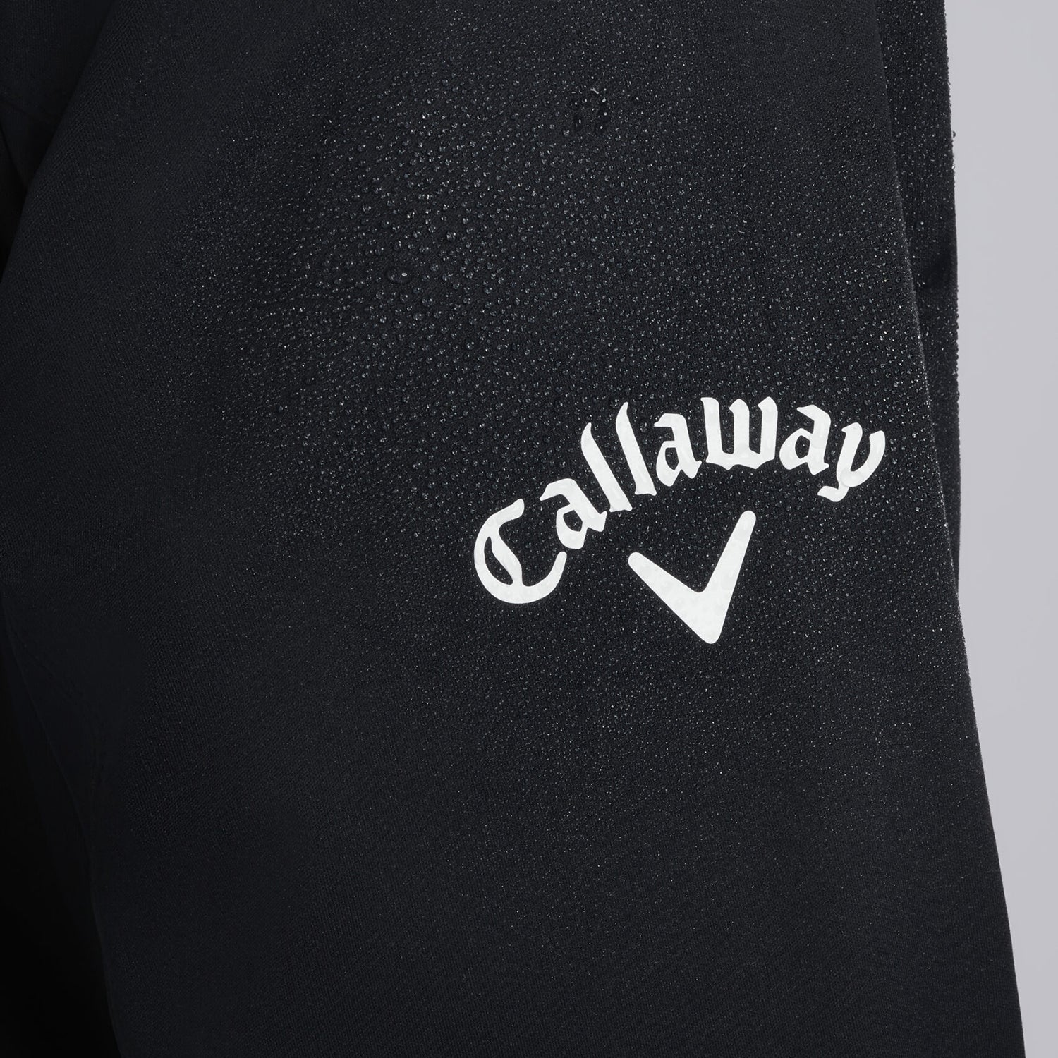 Callaway Ladies Soft Shell Wind & Water Resistant Golf Jacket in Black