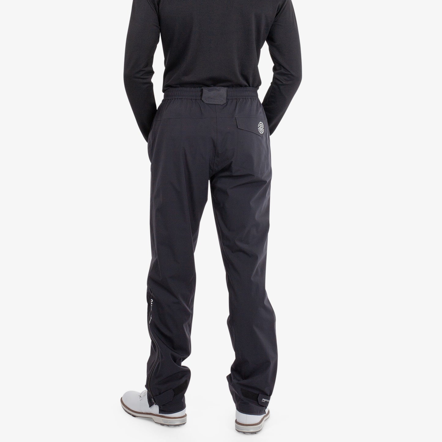 Galvin Green Mens Black PERTEX® Waterproof Over Trousers