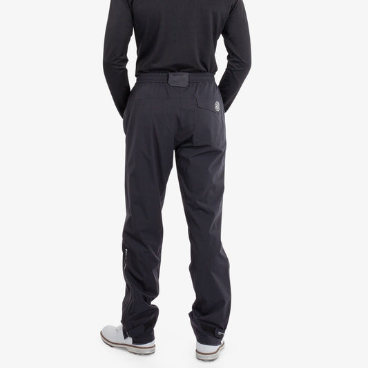 Galvin Green Mens Black PERTEX® Waterproof Over Trousers