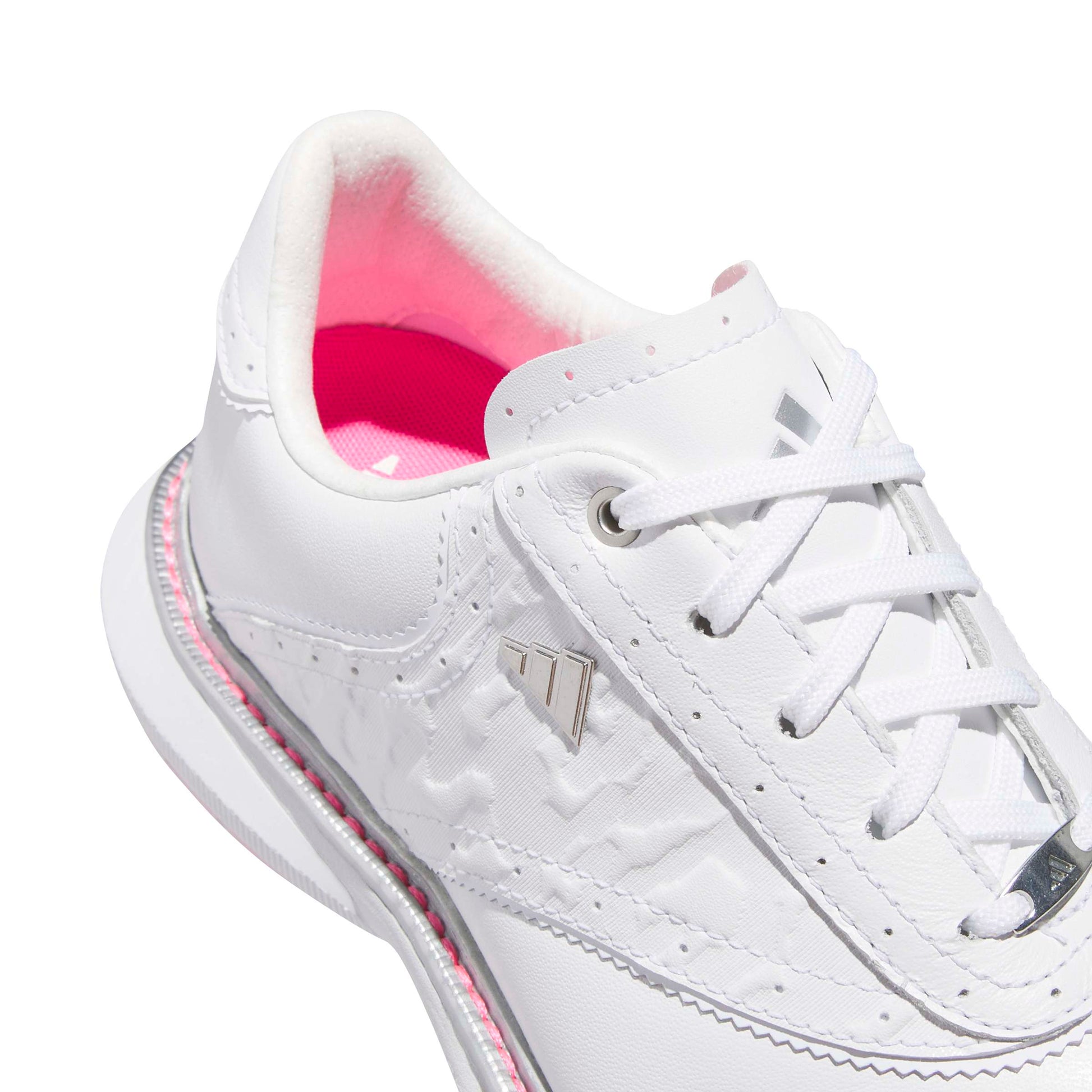 adidas Women's Spikeless Waterproof Golf Shoes with Traditional Silhouette and Contemporary Details