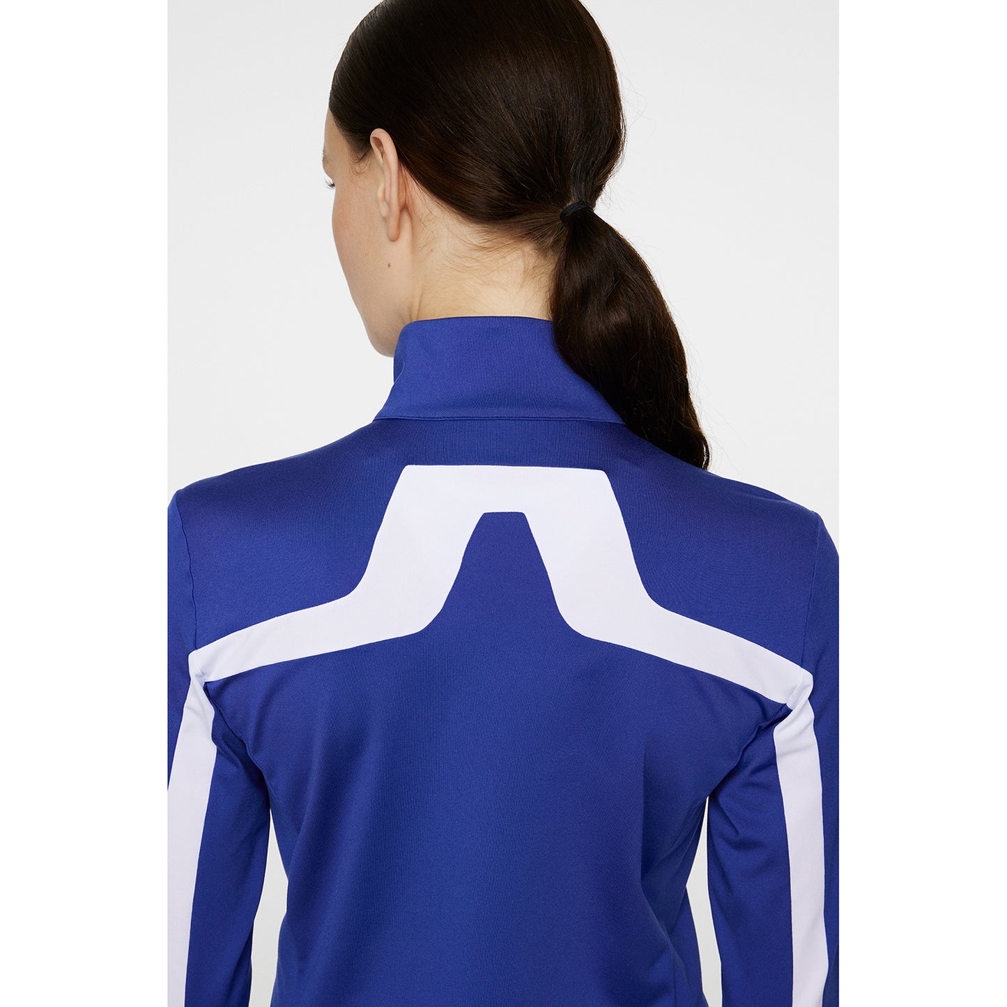 J.Lindeberg Ladies Brushed Back Full Zip Mid-Layer