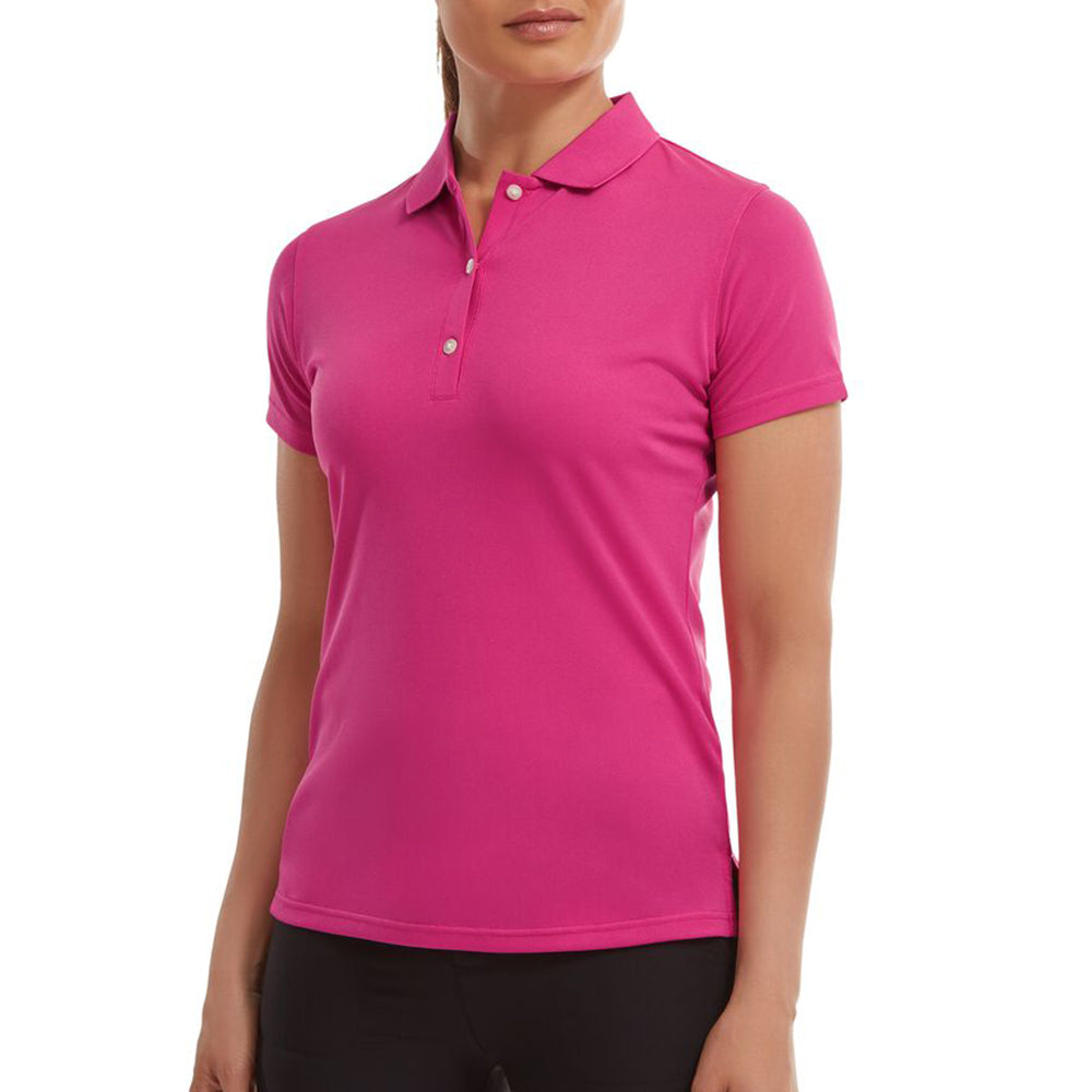 FootJoy Ladies Short Sleeve Stretch Pique Polo