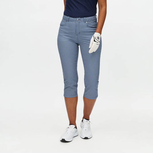 Rohnisch Ladies Printed Capris for Lightweight Comfort with a Clean, Feminine Look