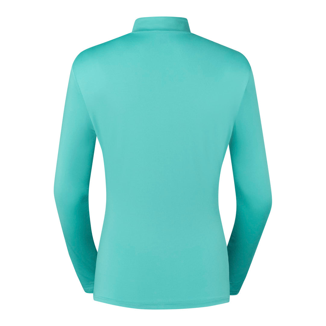 Pure Ladies Lightweight Mid-Layer Top in Ocean Blue