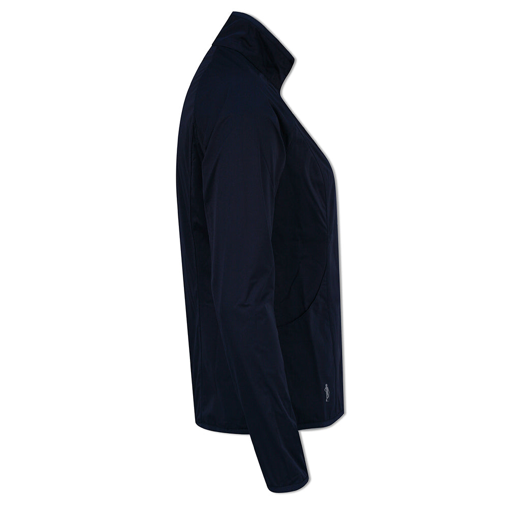 Glenmuir Ladies Lightweight Showerproof Performance Golf Jacket in Navy