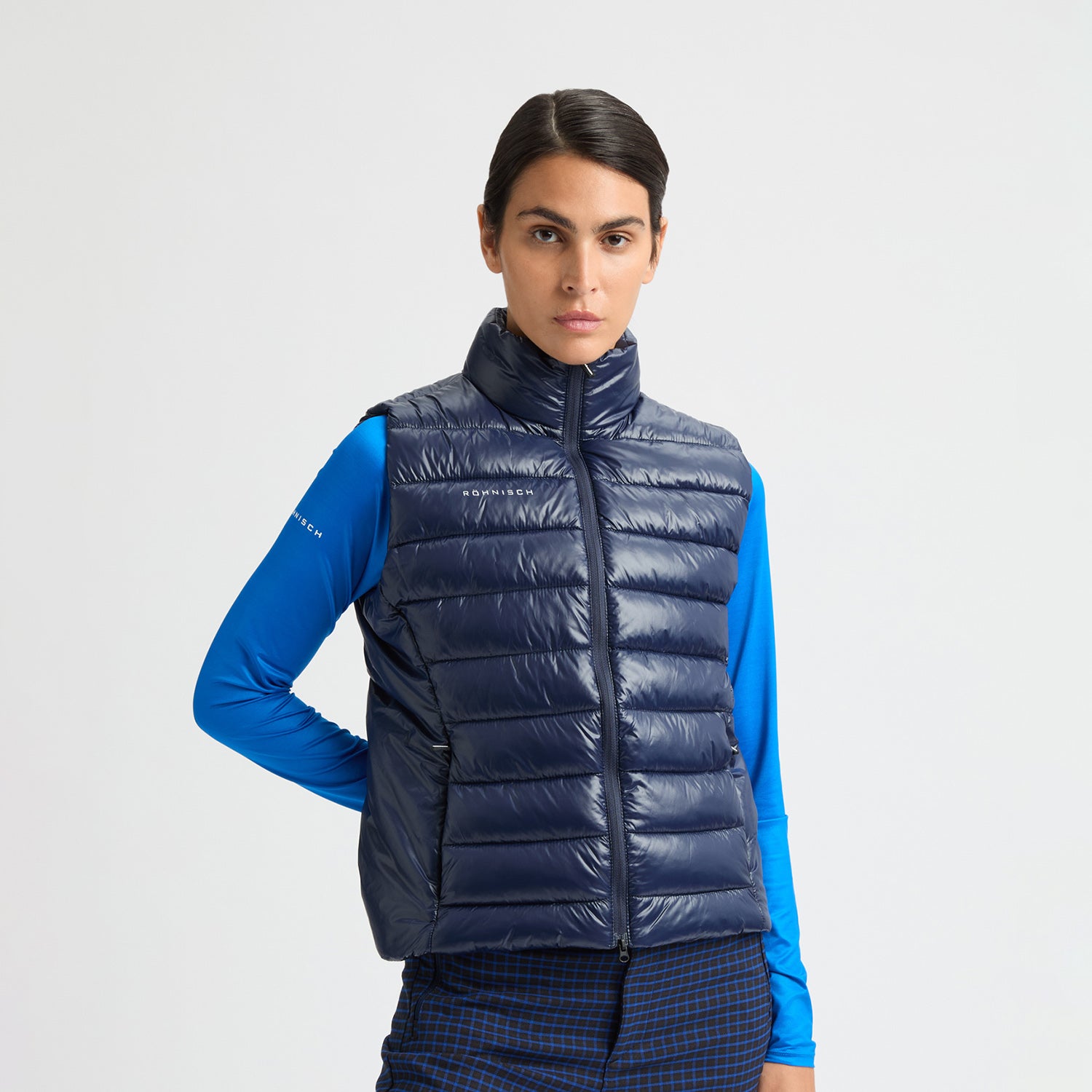 Rohnisch Ladies Navy Lightweight Quilted Golf Gilet