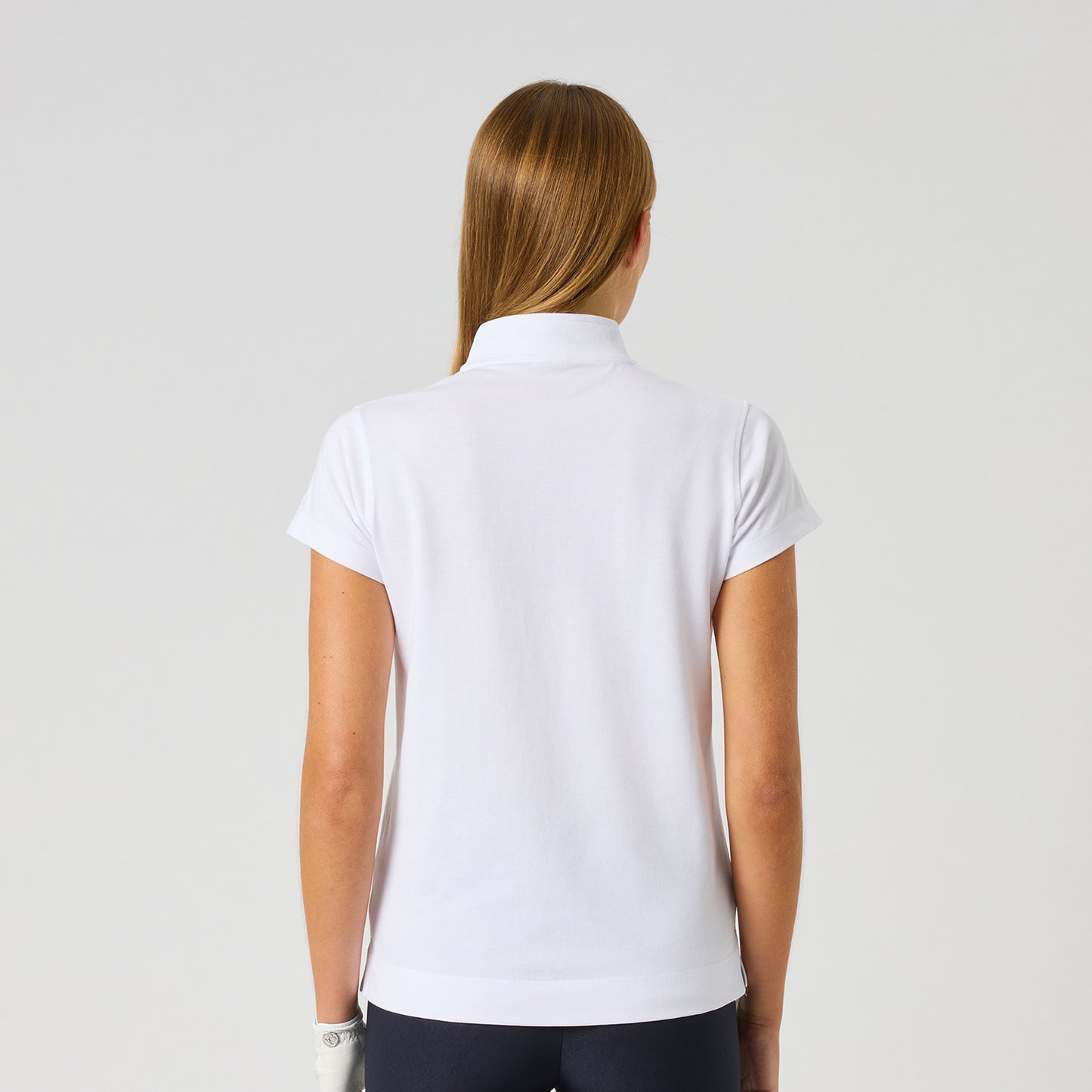 Daily Sports Cap Sleeve Half Zip Polo Shirt - Sport Meets Style