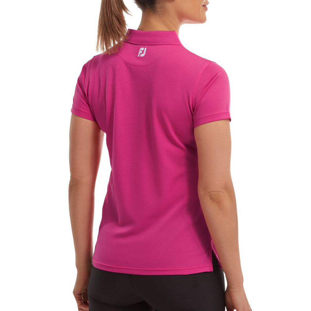 FootJoy Ladies Short Sleeve Stretch Pique Polo