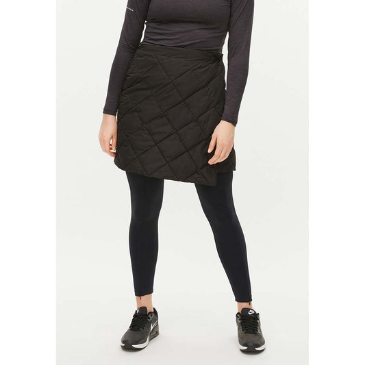 Rohnisch Ladies Waterproof Quilted Wrap Skirt in Black