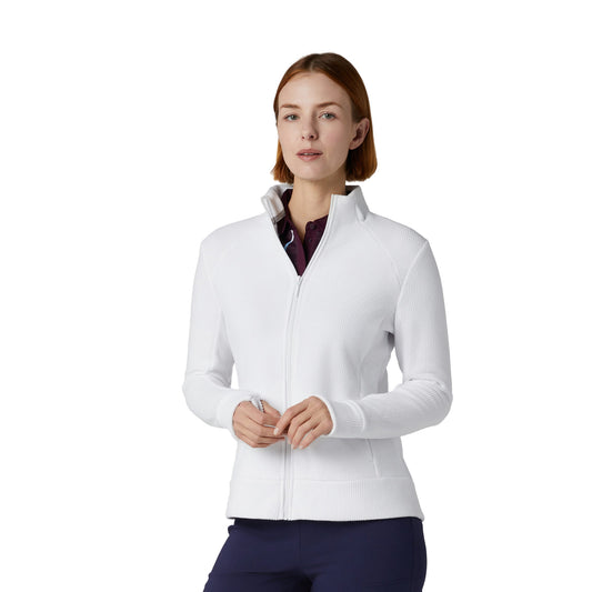 Callaway Ladies Golf Waffle Knit Fleece Jacket