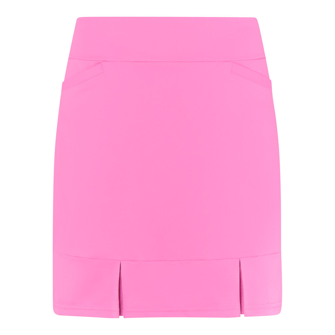 Pure Golf Ladies Pull-on Golf Skort in Candy Pink